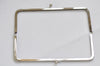 10" (27cm) Silver Purse Frame Large Bag Hanger Glue-In Style 27 x 12cm (10"x 5")