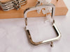 6.5cm (2 1/2") Retro Silver Mini Purse Frame 6.5cm x 5cm