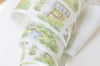 Retro Washi Tape Garden Flower Super Wide Masking Tape 75mm Wide x 3 Meters Roll A12260