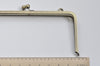 27cm (10 1/2") Brushed Brass Purse Frame Large Bag Hanger Glue-In Style 27 x 12cm A10955