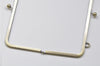 27cm (10 1/2") Brushed Brass Purse Frame Large Bag Hanger Glue-In Style 27 x 12cm A10955