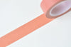 Light Orange Deco Washi Tape 15mm Wide x 10M A13264