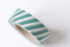 Green Stripes Masking Washi Tape 15mm x 10M A13382