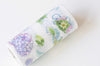 Retro Wide Washi Tape Flower Lined Washi Tape 80mm x 3M A13147