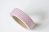 Pink Dots Adhesive Washi Tape 15mm Wide x 5 Meters Roll A13306