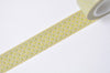 Green Washi Tape 15mm Wide x 10M Roll A12074