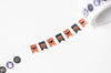 Hallows Eve Washi Tape Halloween Masking Tape 20mm x 5M A12489