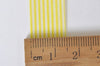 Lemon Color Stripes Deco Adhesive Washi Tape 15mm Wide x 10M Roll A12334