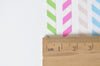 Rainbow Washi Tapes Skinny Tape 4 Rolls A Set  6mm Wide x 5 Meters A12807