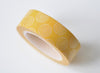 Orange Beautiful Flower Masking Washi Tape 15mm Wide x 10M Roll A12606