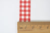 Red Grid Pattern Washi Tape Journal Supplies 15mm Wide x 10M Roll A12721