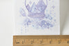 Cute Purple Mushroom Washi Tape Lined Journal Tape 50mm x 3M A12833