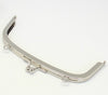 7"(17.5cm) Silver Purse Frame Clutch Bag Hanger Glue-In Style