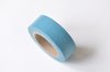 Solid Lake Blue Washi Tape 15mm Wide x 10M ( 5/8" x 10 yards) Roll A12929