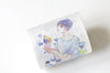 Young Man Washi Tape Japanese Masking Tape Lined Journal Supply 50mm wide x 3M long Roll A12946