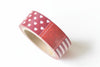 Love Heart Washi Tape/Masking Tape 15mm Wide x 2 Meters A13275