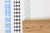 Skinny Washi Tape Set 3 Rolls A Set 7mm Wide x 5M Long A13371