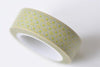 Green Washi Tape 15mm Wide x 10M Roll A12074