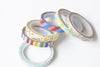 Washi Tapes Set Skinny 6 Rolls A Set 6mm Wide x 5 Meters A13377