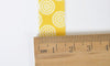 Orange Beautiful Flower Masking Washi Tape 15mm Wide x 10M Roll A12606