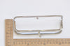 Silver Purse Frame Two Bag Purse Frame Glue-In Style 16 x 5cm