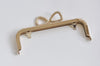 15cm Light Gold / Bronze Purse Frame Handle Purse Frame Bag Hooks 15cm x 5cm