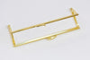 17cm Gold Purse Frame Clutch Purse Frame Bag Hanger 17.5 x 6.5cm