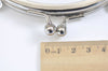 10.5cm Silver Purse Frame Bag Hanger Glue-In Style