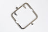 10.5cm Silver Purse Frame Bag Hanger Glue-In Style 10.5cm x 5cm