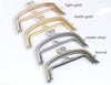 13.5cm (5") Double Pocket Purse Frame Bag Hanger Glue-in Style Pick Color