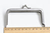 10.5cm Vintage Silver Purse Frame Bag Hanger Glue-In Style 10.5cm x 5.5cm