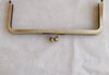 17.5cm( 6.8") Retro Bronze Purse Frame Side-Opening Bag Hanger 17.5x6.5cm