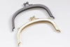 13.5cm (5") Matte Gold/Gunmetal Purse Frame Bag Hanger Glue-in Style