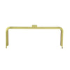 28.5cm Gold Purse Frame With Rectangular Kiss-Lock Glue-In Style