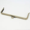 16.5cm ( 6 1/2") Antique Bronze Metal Purse Frame Glue-In Style 16.5 x 5.5cm (6.5"x2")