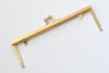 Light Gold Opening Channel Purse Frame  20.3cm x 6.4cm