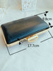 17.7cm Box Purse Frame Clutch Bag Glue-In Purse Frame 17.7x9.8x5cm