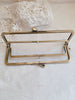 Bronze Double Purse Frame Glue In Handbag Hanger 21.5cm x 6.5cm