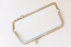 10pcs Bronze Purse Frame Rectangular Bag Glue In Purse Frame 19.5cm x 7.8cm