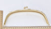 Gold Purse Frame Large Handle Purse Frame Glue-In 21.5cm x 7cm