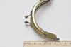 9.2cm Bronze Half Round Purse Frame 9.2cm x 5cm