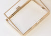 Gold Purse Frame Clutch Bag Purse Frame 20.5cm x 15cm