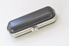 10cm(4") Lipstick Box Purse Frame  Matte Silver Mini Clutch Bag Glue-In Purse Frame 5 Pieces A Pack