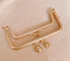 12.5cm (5") Purse Frame Glue-in Style Bag Hanger Double Purse Frame 12.5cm x 6cm