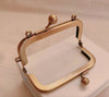 Mini Bag Purse Frame Kisslock Glue-In Style Bag Clip 8cm x 3.8cm