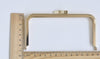 Purse Frame Retro Clutch Purse Frame Making Bag Hanger Light Gold 14cm