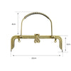 18cm ( 7")/20cm (8") Retro Sewing Handle Purse Frame