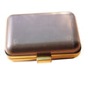 Box Purse Frame Clutch Bag Bronze Glue-In Purse Frame 14cm x 9.5cm ( 5"x 4")