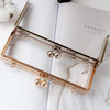 20cm ( 8") Box Purse Frame Clutch Bag Side Opening Purse Frame 20cm x 9cm